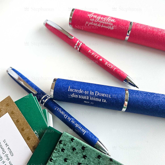 Pachet Cadou: 88 Idei de Conversatii In Familie + Pix: Dragostea este Rabdatoare + Pix: Increde-Te In Domnul Din Toata Inima Ta