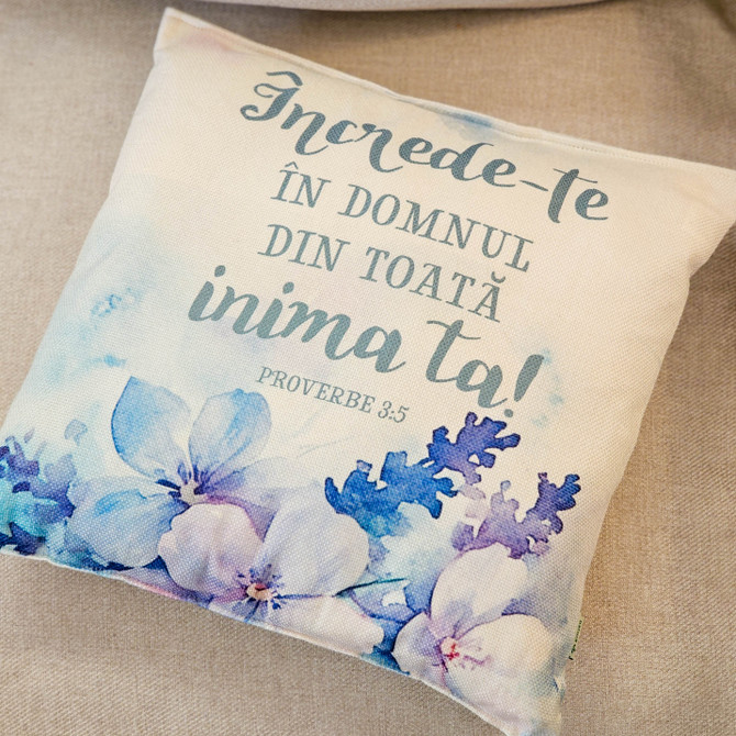 Perna decorativa: Increde-te in Domnul din toata inima ta! Proverbe 3 5 - 03 stephanus.ro