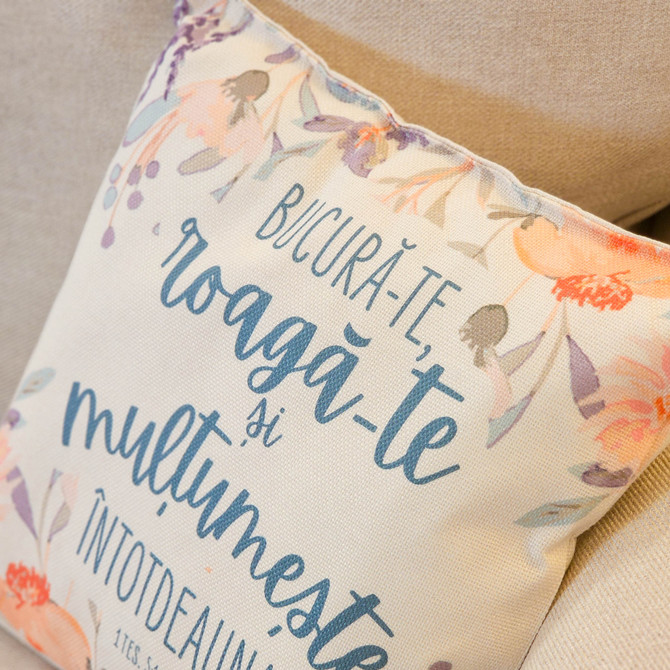 Perna decorativa: Bucure-te, roaga-te si multumeste! - 04 stephanus.ro