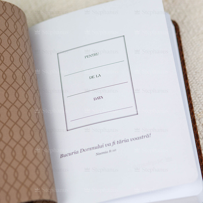 Jurnal: Caci Eu stiu planurile Pe care le am cu privire la tine (Maro)
 - JL151R - 05 stephanu.ro