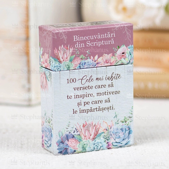 100 versete biblice preferate care să vă binecuvânteze inima / cutie carduri, Stephanus.ro - 02