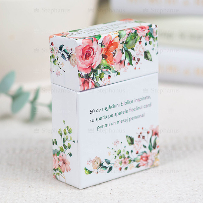 50 rugaciuni care iti intaresc credinta / Cutie carduri - 03 stephanus.ro