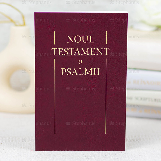 Noul Testament Si Psalmii - Mediu - Tbs (Grena) - stephanus.ro