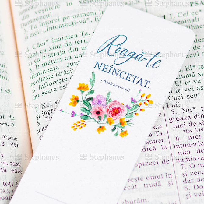Semn carte: Roaga-te neincetat, ..Varsa-ti inima - 03 stephanus.ro