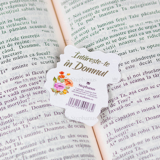 Set 7 semne de carte: Dragostea este indelung rabdatoare (Modele si marimi diferite) - 03 stephanus.ro