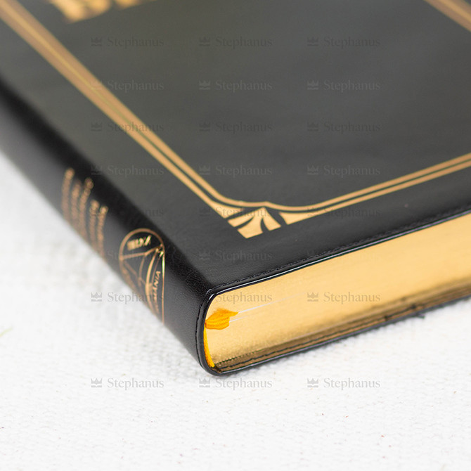 Biblia 073 Cm - Negru, cu chenar  - 03 stephanus.ro