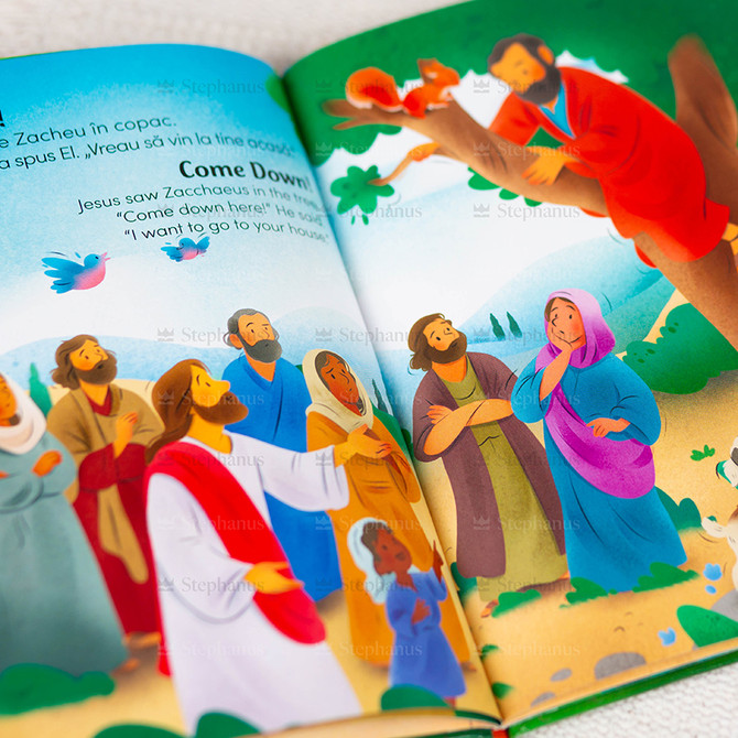 Isus si colectorul de taxe - Seria Biblia pentru micii aventurieri ai lecturii - 02 stephanus.ro