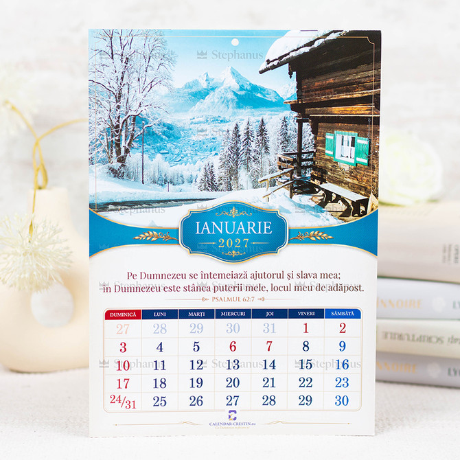 Calendar 2027 A4 - Peisaje