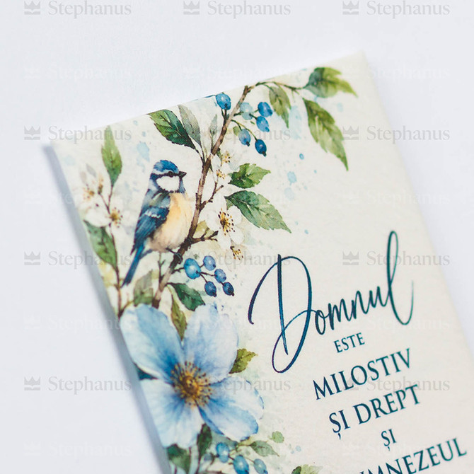 Magnet Dreptunghi: Domnul Este Milostiv Si Drept (6,5 X 9,5 Cm)