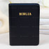 Biblia, versiunea Cornilescu, aurie, index, fermoar, medie - 057 Pf, negru (Albastru foarte inchis) SBR