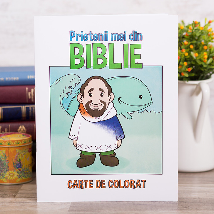 Prietenii mei din Biblie - carte de colorat