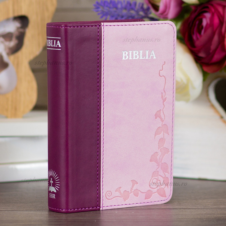 Biblia Cornilescu Mica - Grena/Roz - 046TI