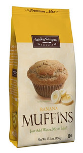 Sticky Fingers Bakeries Banana Muffin Mix