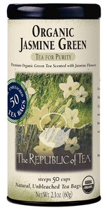 Organic Jasmine Green Tea (50 Tea Bags) Organic Jasmine Green Tea (50 Tea Bags)