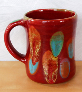 Asteroid Red Mug