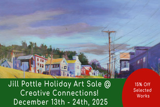 Jill Pottle Holiday Art Sale!