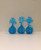 Mini Bud Vases by Susan Ryder - Blue
