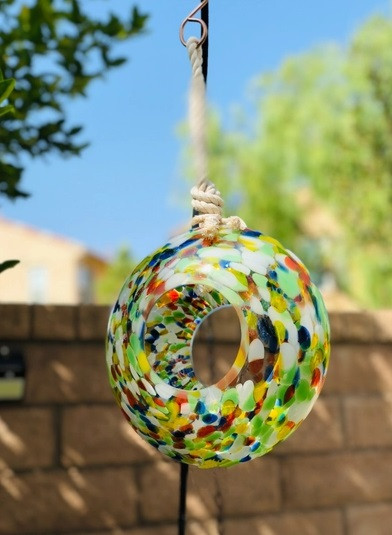 Glass Bird Feeder / Terrarium