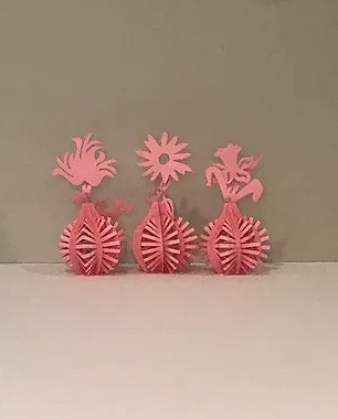 Mini Bud Vases by Susan Ryder - Pink