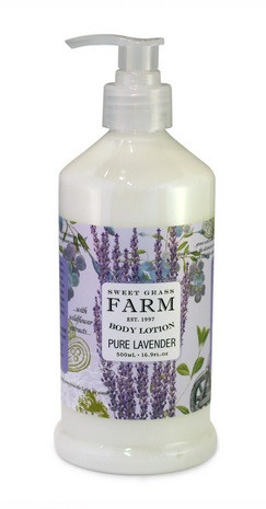 Sweet Grass Farm Pure Lavender Lotion - Meadow Collection