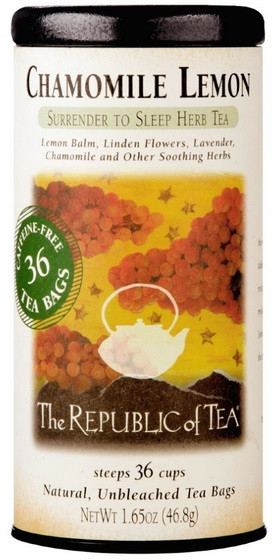 The Republic of Tea Chamomile Lemon (36 Tea Bags)
