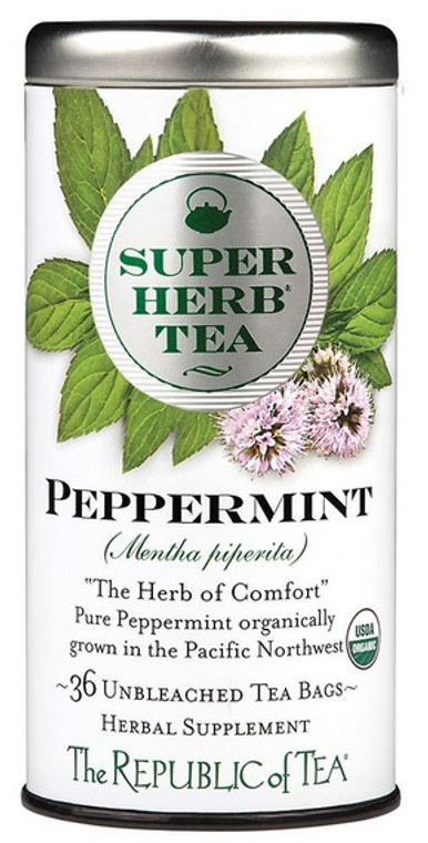 Organic Peppermint SuperHerb® Tea (36 Tea Bags)