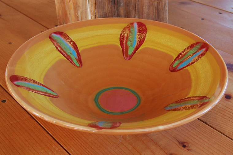 Mango Sunrise Conical Bowl