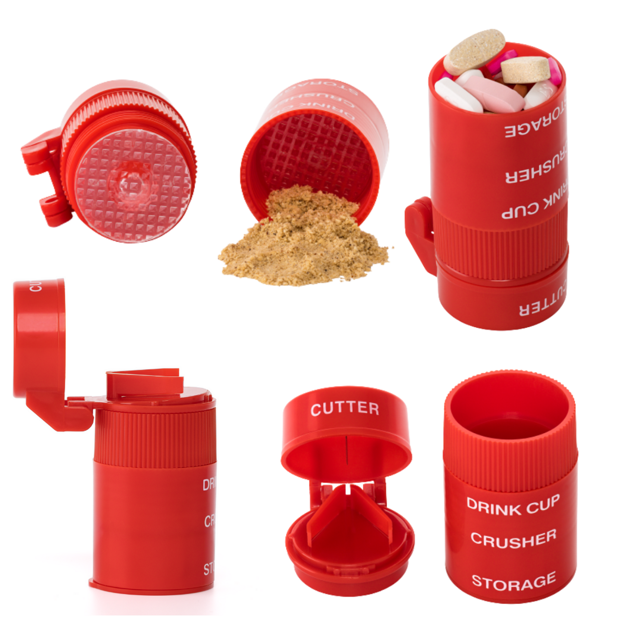 MAXGRIND Pill Crusher and Pill Grinder - Pill Crusher for Small or