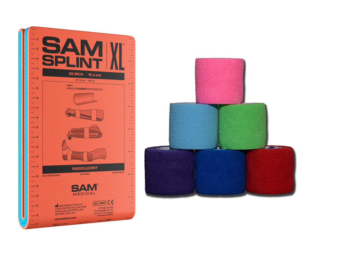 Sam Splint 36 Xl Flat MedicalSupplyMi Sam Splint 36 Xl Flat MedicalSupplyMi