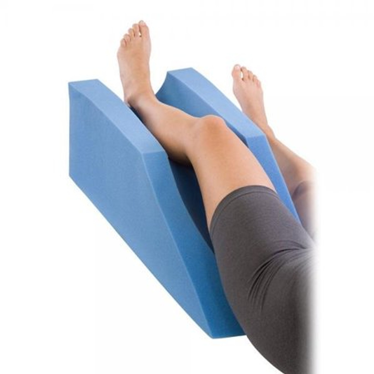 Procare Foam Leg Elevator Cushion - Support And Elevation Pillow For  Surgery, Injury, Or Rest - 10In Height X 31.5In Length - 79-90191 - Blue -  MedicalSupplyMi