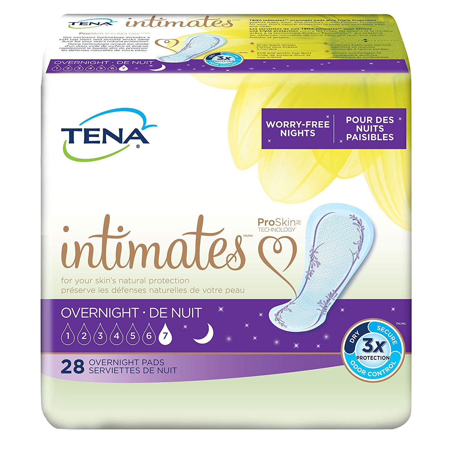 Tena Incontinence Pads For Women, Overnight 2 Pack MedicalSupplyMi