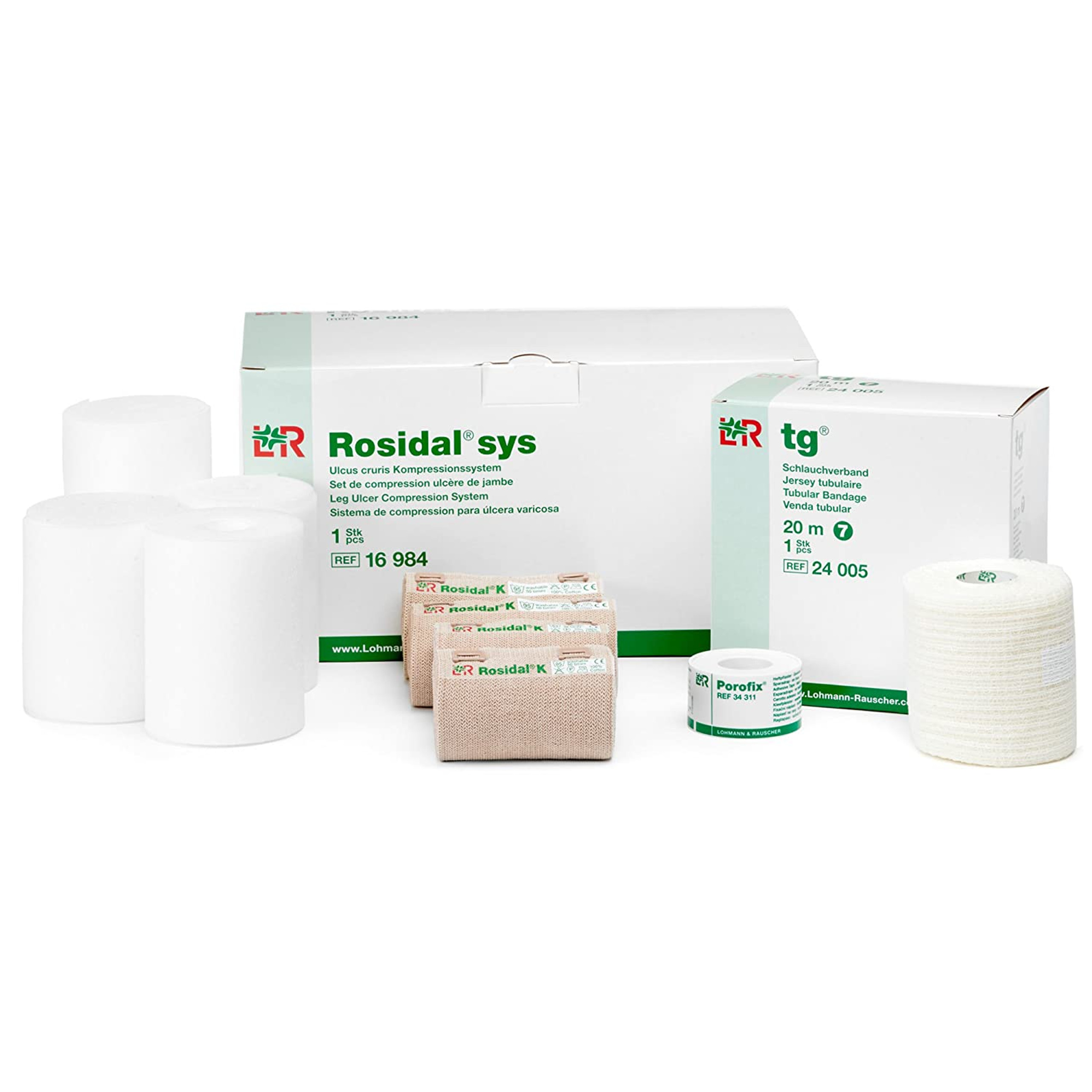 Rosidal TCS Compression Bandage Kit, Two Component System for