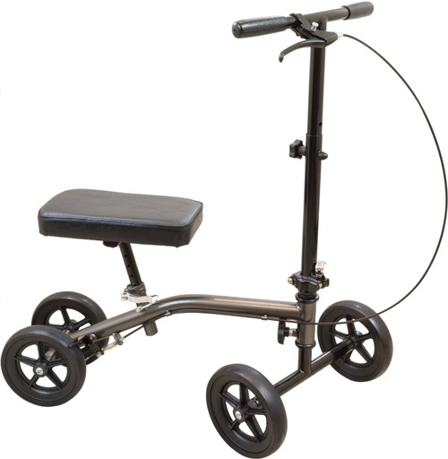 Roscoe Medical - E-Series Knee Scooter, Sterling Grey