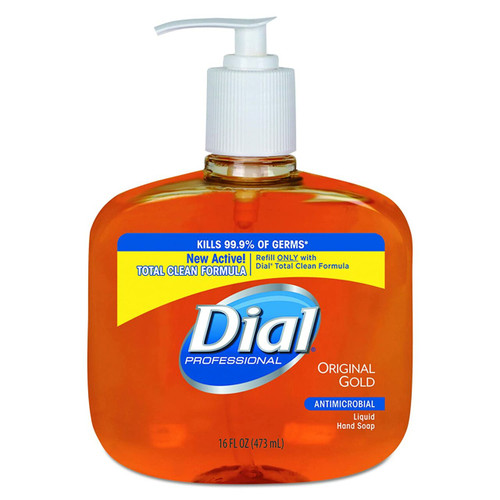 Dial Professional Gold Antimicrobial Liquid Hand Soap, 12 each