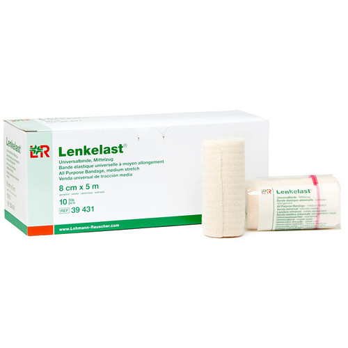 Lenkelast Medium Stretch Bandage, Elastic Compression Brandage