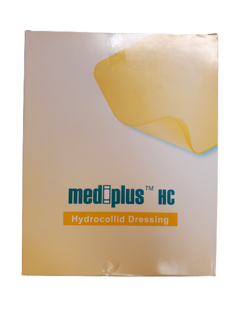 MediPlus HC Hydrocollid Dressing 1mm thick, 4 x 4 , 10 Count