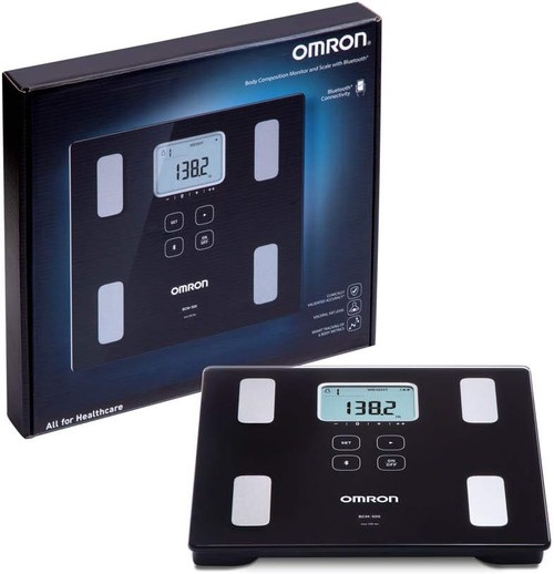  Omron HBF-514C Body Composition Monitor And Scale With Seven  Fitness Indicators : Health & Household