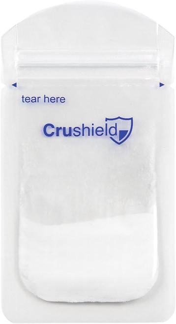 Crushield Heavy Duty Pouches for Pill Crushing, 50 Zip Pouches