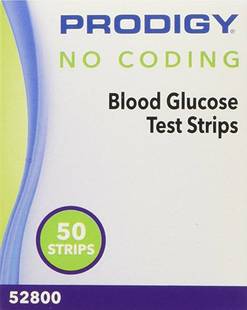 Prodigy Test Strips Box Of 50 - 2 Pack - 100 Count