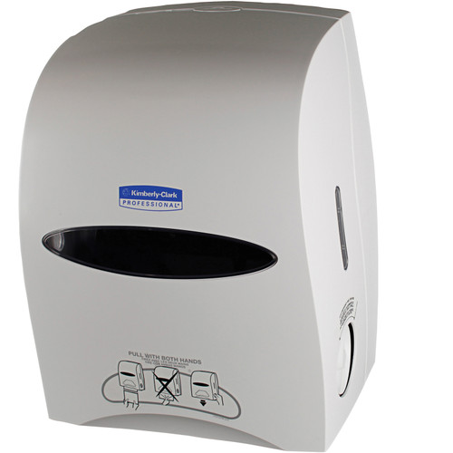 Kimberly-Clark Professional, 09995, Sanitouch Hard Roll Towel Dispenser, 1 Each, White