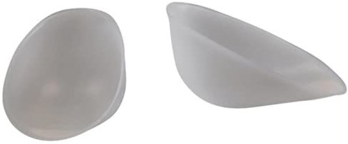 M-F Athletic Plastic Heel Protector Cups Heat Moldable Regular W7.5+/M6+ Pair