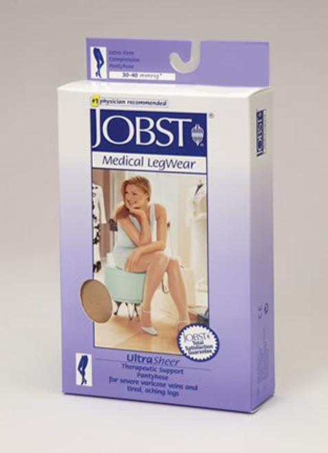 Jobst Ultrasheer Pantyhose 30-40 Mmhg Extra Firm Support Expresso Small - 119704