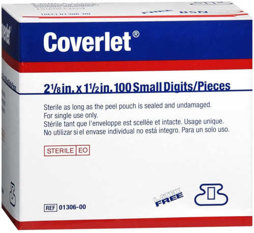 Leukoplast (Formerly Coverlet) Adhesive Strip Finger 100 count