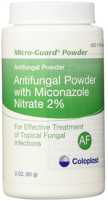 Coloplast Antifungal Micro-Guard 2% Strength Powder 3 Oz. Shaker Bottle (#1337, Sold Per Piece)