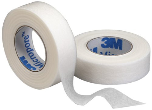 3M Micropore Tape 1530-3, 3 Inch X 10 Yard, 4-Rolls (Pack Of 10)