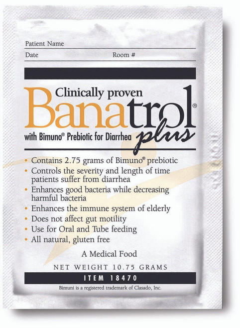 Banatrol Plus Banana Flavor 5 Gram Individual Packet Powder, 18470 - Case Of 75