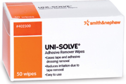 Uni-Solve Adhesive Remover Wipes [402300] 50 Ct, 3 Pack
