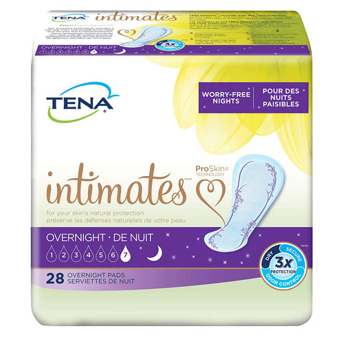 Tena Incontinence Pads For Women, Overnight 2 Pack