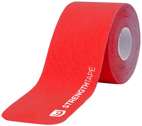 Strengthtape 10-Inch Precut Roll (Pack Of 20), 16-Feet, Red