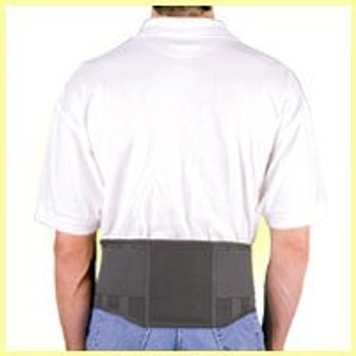 Safe-T-Lift Back Support Working Lumbar Belt. Black. X-Large